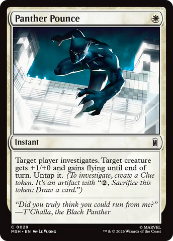 Panther Pounce [Marvel Super Heroes] - The Mythic Store | 24h Order Processing