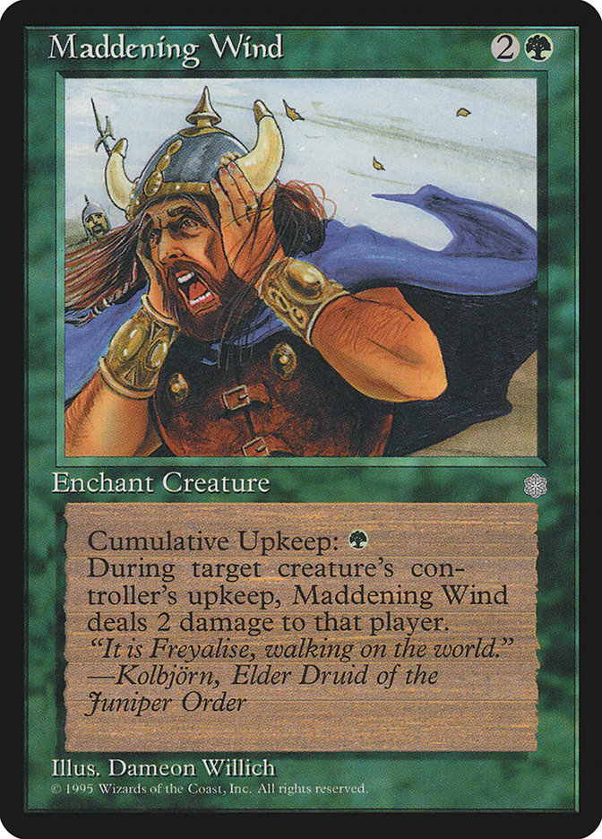 Maddening Wind [Ice Age] - The Mythic Store | 24h Order Processing