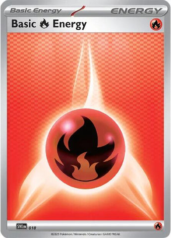 Basic Fire Energy (018) [Scarlet & Violet: Black Bolt] - The Mythic Store | 24h Order Processing