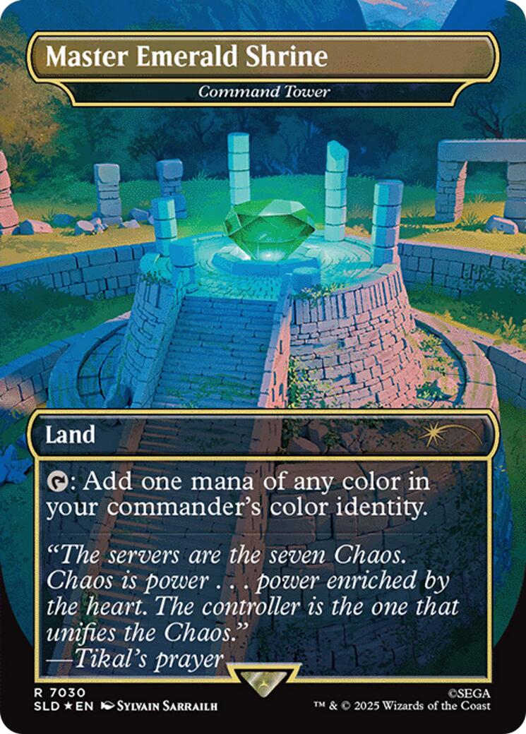 Master Emerald Shrine - Command Tower (7030) [Secret Lair Drop Series] - The Mythic Store | 24h Order Processing
