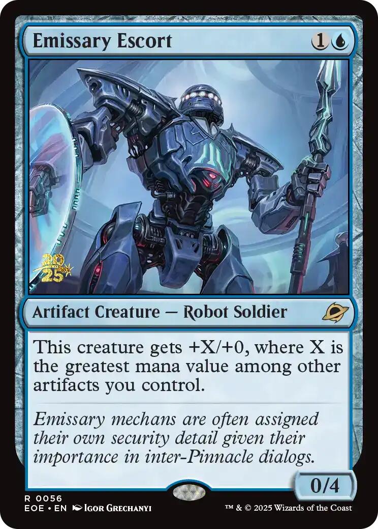 Emissary Escort [Edge of Eternities Prerelease Promos] - The Mythic Store | 24h Order Processing