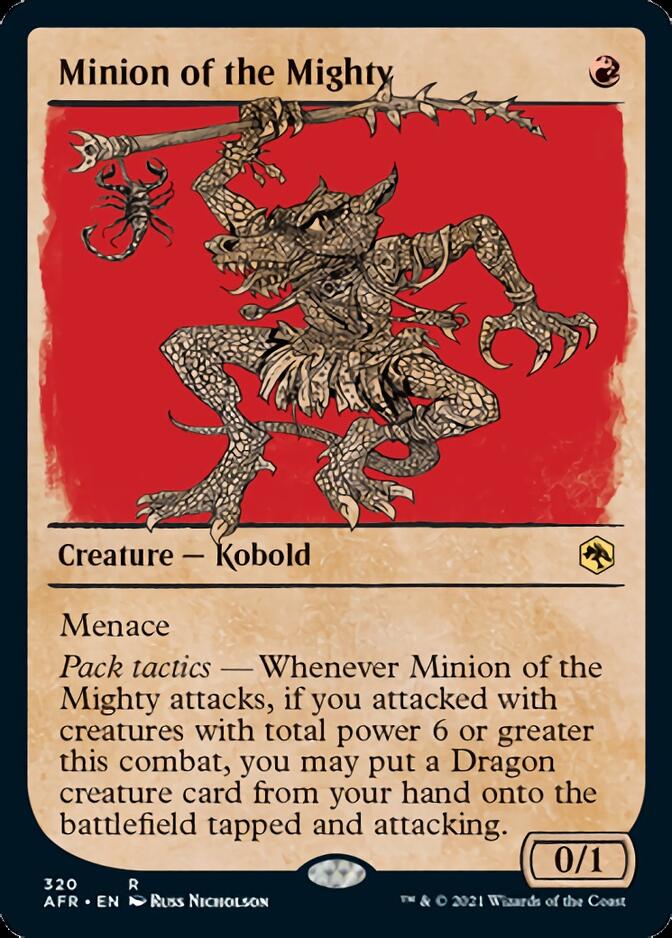 Minion of the Mighty (Showcase) [Dungeons & Dragons: Adventures in the Forgotten Realms] - The Mythic Store | 24h Order Processing