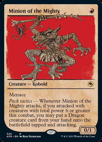 Minion of the Mighty (Showcase) [Dungeons & Dragons: Adventures in the Forgotten Realms] - The Mythic Store | 24h Order Processing