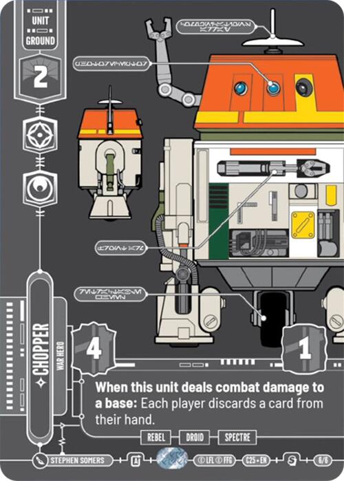 Chopper (6/6) - War Hero (6/6) [2025 Convention Exclusive] - The Mythic Store | 24h Order Processing