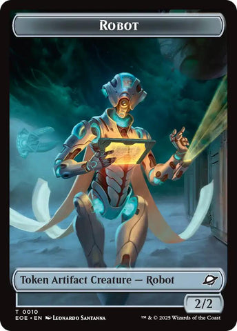 Robot // Lander (0004) Double-Sided Token [Edge of Eternities Tokens] - The Mythic Store | 24h Order Processing