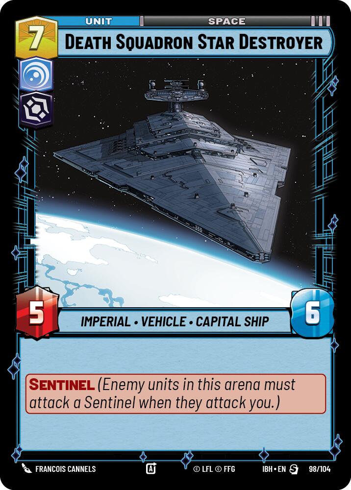 Death Squadron Star Destroyer (98/104) (98/104) [Intro Battle: Hoth] - The Mythic Store | 24h Order Processing
