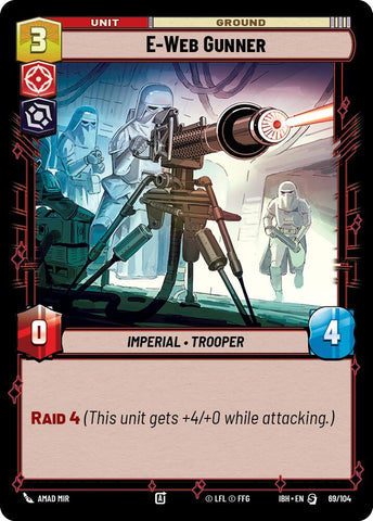 E-Web Gunner (69/104) (69/104) [Intro Battle: Hoth] - The Mythic Store | 24h Order Processing