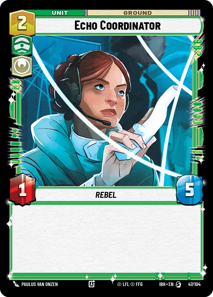 Echo Coordinator (47/104) (47/104) [Intro Battle: Hoth] - The Mythic Store | 24h Order Processing