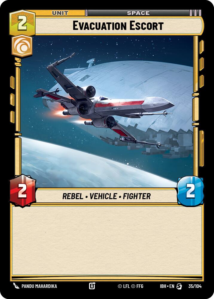 Evacuation Escort (35/104) (35/104) [Intro Battle: Hoth] - The Mythic Store | 24h Order Processing