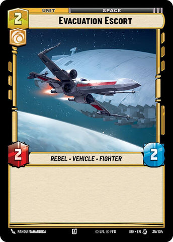 Evacuation Escort (35/104) (35/104) [Intro Battle: Hoth] - The Mythic Store | 24h Order Processing