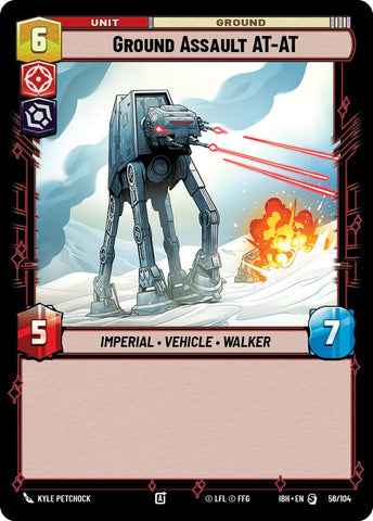 Ground Assault AT-AT (56/104) (56/104) [Intro Battle: Hoth] - The Mythic Store | 24h Order Processing