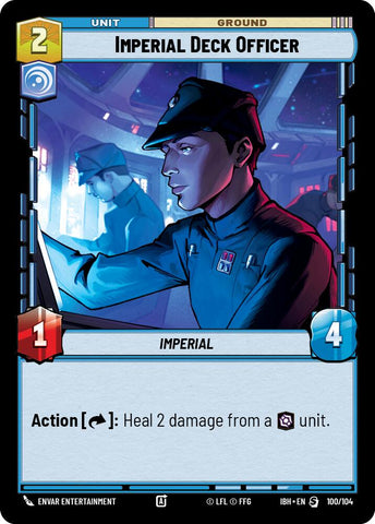 Imperial Deck Officer (100/104) (100/104) [Intro Battle: Hoth] - The Mythic Store | 24h Order Processing