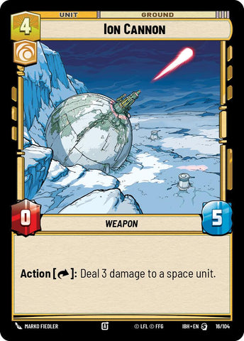 Ion Cannon (16/104) (16/104) [Intro Battle: Hoth] - The Mythic Store | 24h Order Processing