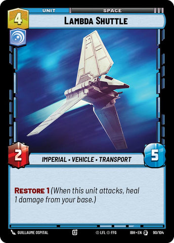 Lambda Shuttle (90/104) (90/104) [Intro Battle: Hoth] - The Mythic Store | 24h Order Processing