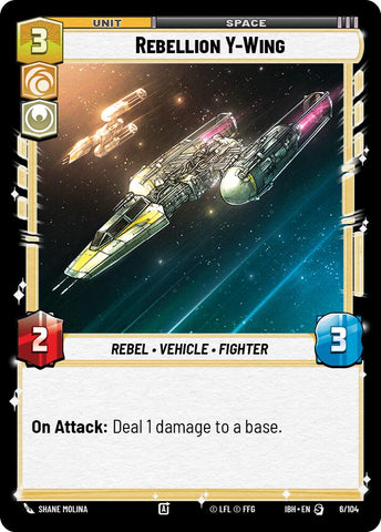 Rebellion Y-Wing (6/104) (6/104) [Intro Battle: Hoth] - The Mythic Store | 24h Order Processing