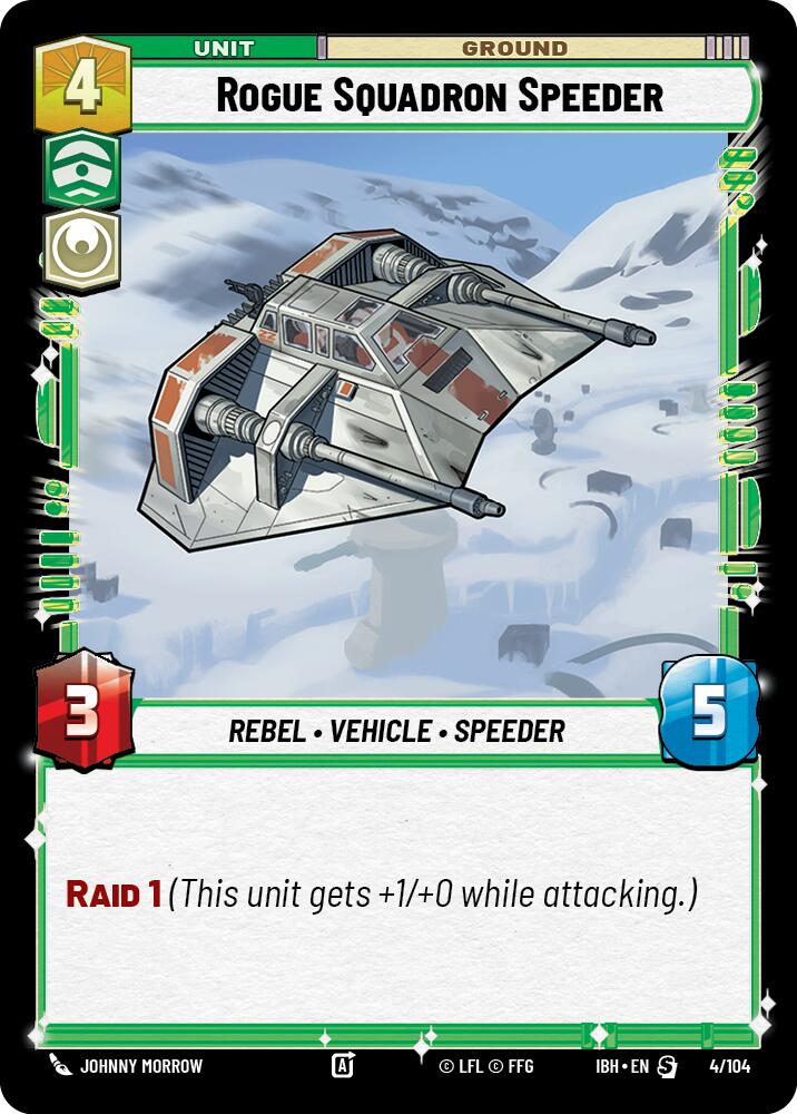 Rogue Squadron Speeder (4/104) (4/104) [Intro Battle: Hoth] - The Mythic Store | 24h Order Processing