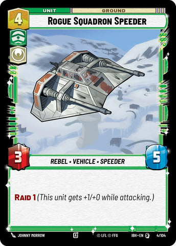 Rogue Squadron Speeder (4/104) (4/104) [Intro Battle: Hoth] - The Mythic Store | 24h Order Processing