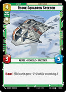 Rogue Squadron Speeder (17/104) (17/104) [Intro Battle: Hoth] - The Mythic Store | 24h Order Processing