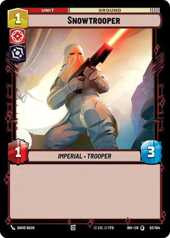 Snowtrooper (63/104) (63/104) [Intro Battle: Hoth] - The Mythic Store | 24h Order Processing