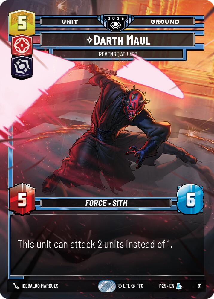 Darth Maul (91) - Revenge at Last (91) [Organized Play Promos] - The Mythic Store | 24h Order Processing