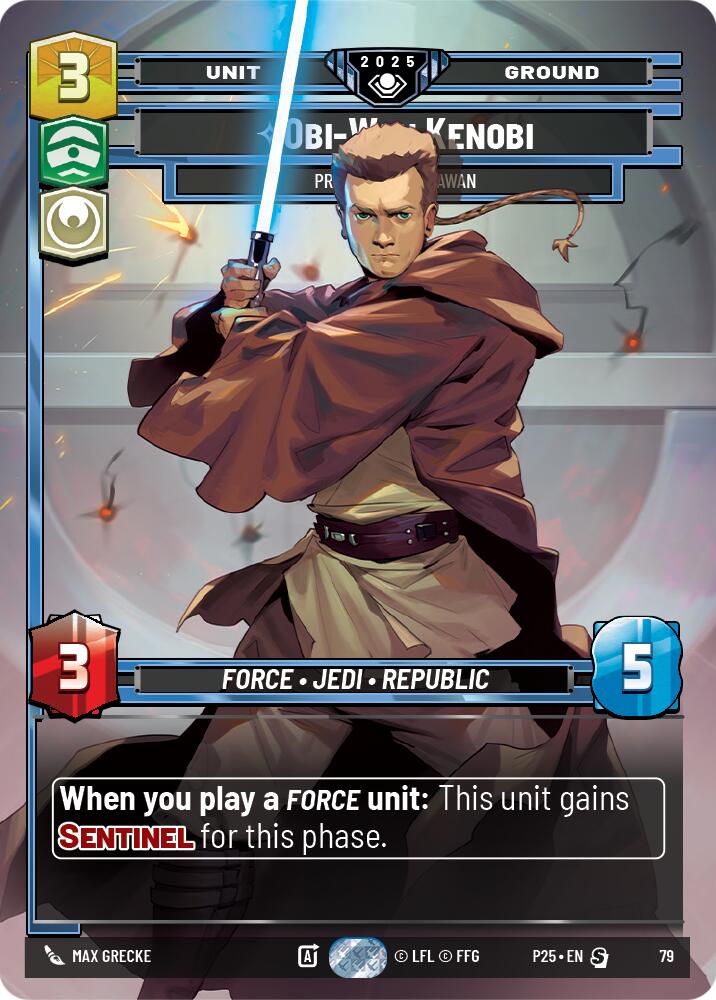 Obi-Wan Kenobi (79) - Protective Padawan (79) [Organized Play Promos] - The Mythic Store | 24h Order Processing