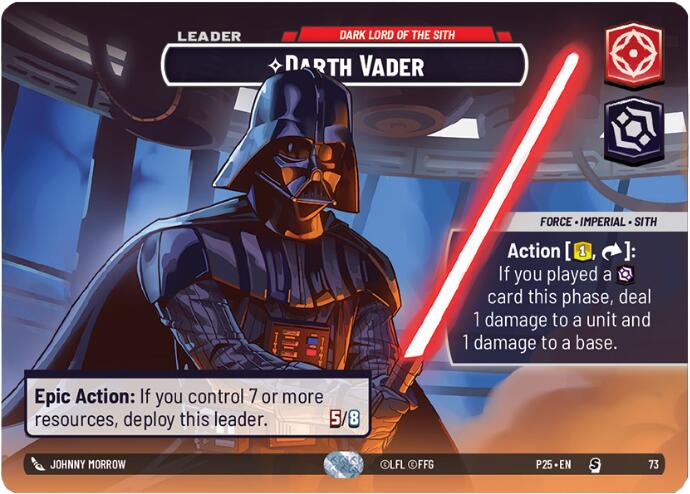 Darth Vader (73) - Dark Lord of the Sith (73) [Organized Play Promos] - The Mythic Store | 24h Order Processing