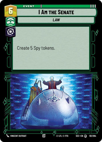 I Am the Senate (92/264) (92/264) [Secrets of Power] - The Mythic Store | 24h Order Processing