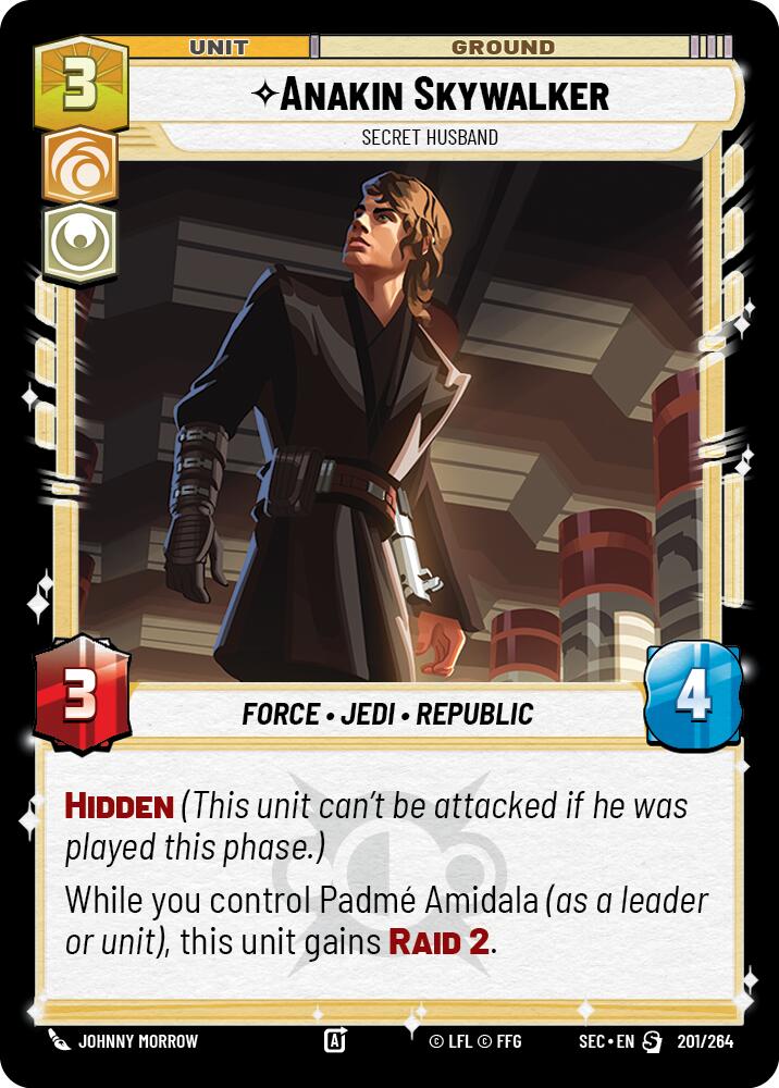Anakin Skywalker (201/264) - Secret Husband (201/264) [Secrets of Power] - The Mythic Store | 24h Order Processing