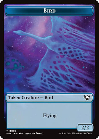 Bird // Pest Double-Sided Token [Edge of Eternities Commander Tokens] - The Mythic Store | 24h Order Processing