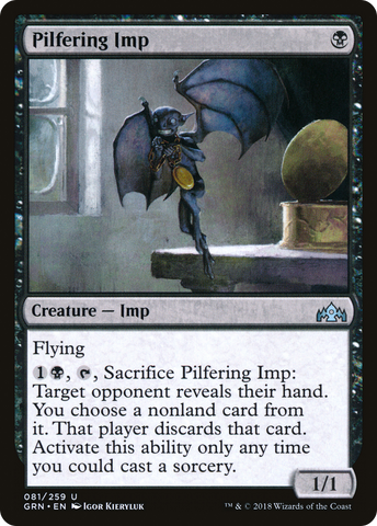 Pilfering Imp [Guilds of Ravnica] - The Mythic Store | 24h Order Processing