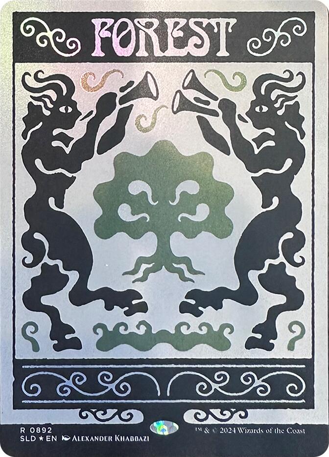 Forest (0892) (Rainbow Foil) [Secret Lair Drop Series] - The Mythic Store | 24h Order Processing