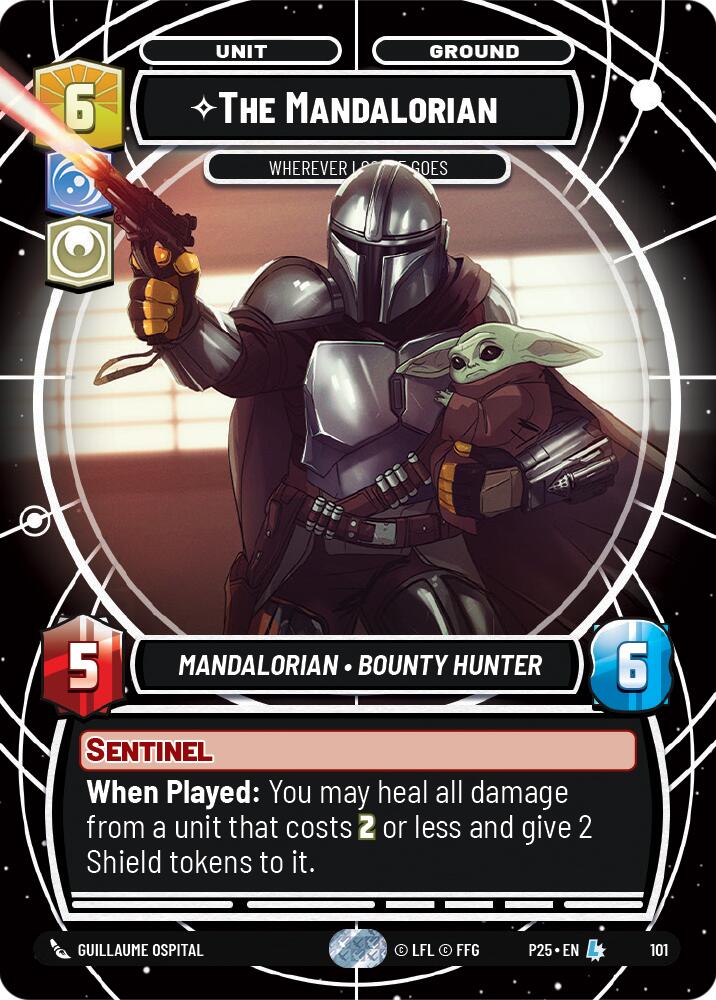 The Mandalorian (101) - Wherever I Go, He Goes (101) [Organized Play Promos] - The Mythic Store | 24h Order Processing