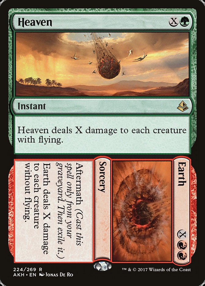 Heaven // Earth [Amonkhet] - The Mythic Store | 24h Order Processing
