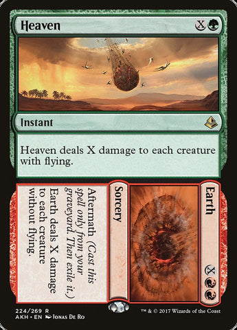 Heaven // Earth [Amonkhet] - The Mythic Store | 24h Order Processing