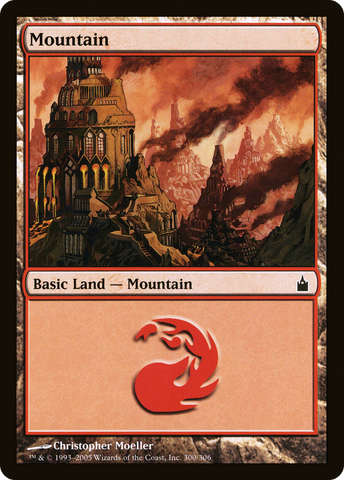 Mountain (300) [Ravnica: City of Guilds] - The Mythic Store | 24h Order Processing