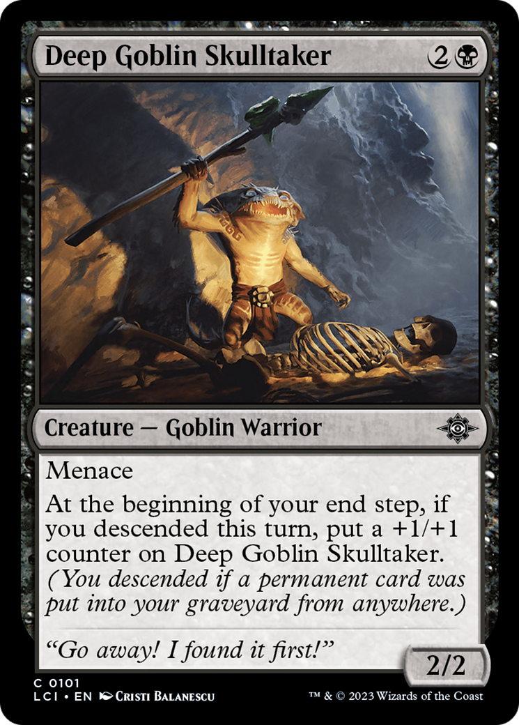 Deep Goblin Skulltaker [The Lost Caverns of Ixalan] - The Mythic Store | 24h Order Processing