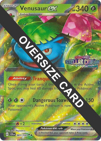 Venusaur ex (001/142) (Jumbo Card) [Miscellaneous Cards] - The Mythic Store | 24h Order Processing