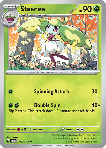 Steenee (009/182) [Scarlet & Violet: Paradox Rift] - The Mythic Store | 24h Order Processing