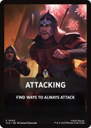 Attacking Theme Card [Avatar: The Last Airbender Tokens] - The Mythic Store | 24h Order Processing