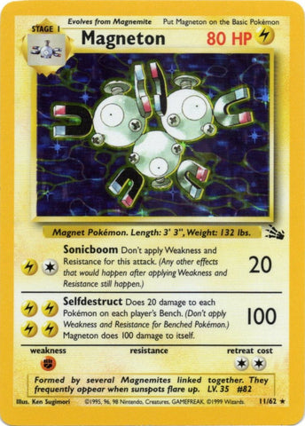 Magneton (11/62) [Fossil Unlimited] - The Mythic Store | 24h Order Processing