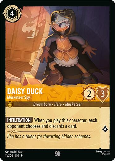 Daisy Duck - Musketeer Spy (11/204) [Fabled] - The Mythic Store | 24h Order Processing