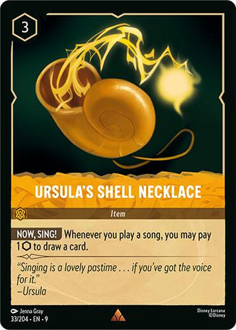 Ursula's Shell Necklace (33/204) [Fabled] - The Mythic Store | 24h Order Processing