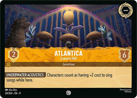 Atlantica - Concert Hall (34/204) [Fabled] - The Mythic Store | 24h Order Processing
