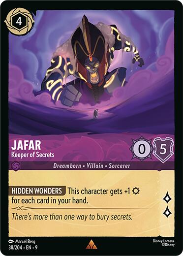 Jafar - Keeper of Secrets (38/204) [Fabled] - The Mythic Store | 24h Order Processing