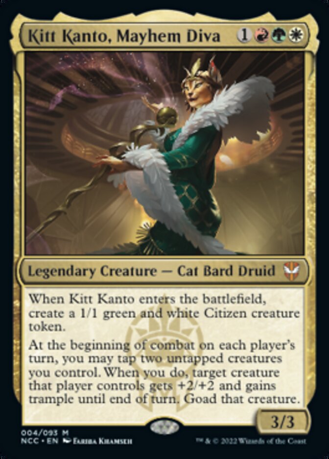 Kitt Kanto, Mayhem Diva [Streets of New Capenna Commander] - The Mythic Store | 24h Order Processing