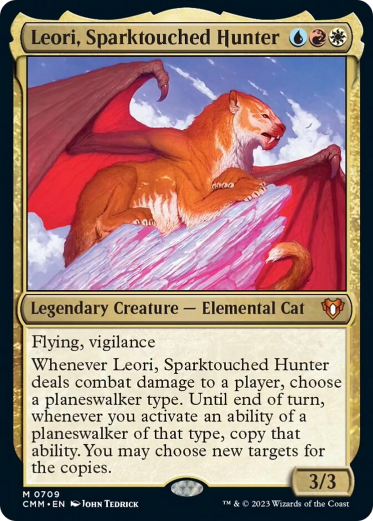 Leori, Sparktouched Hunter [Commander Masters] - The Mythic Store | 24h Order Processing