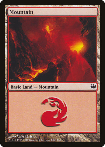 Mountain (78) [Duel Decks: Knights vs. Dragons] - The Mythic Store | 24h Order Processing