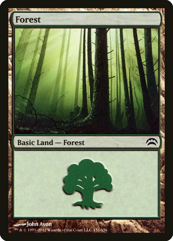 Forest (151) [Planechase 2012] - The Mythic Store | 24h Order Processing