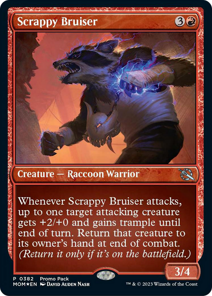 Scrappy Bruiser (Promo Pack) [March of the Machine Promos] - The Mythic Store | 24h Order Processing