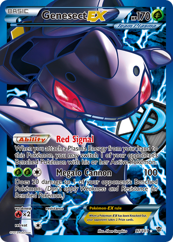 Genesect EX (97/101) [Black & White: Plasma Blast] - The Mythic Store | 24h Order Processing